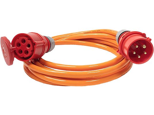 STEFFEN 037020477 25 16 1 - Câble de rallonge (Orange/rouge)
