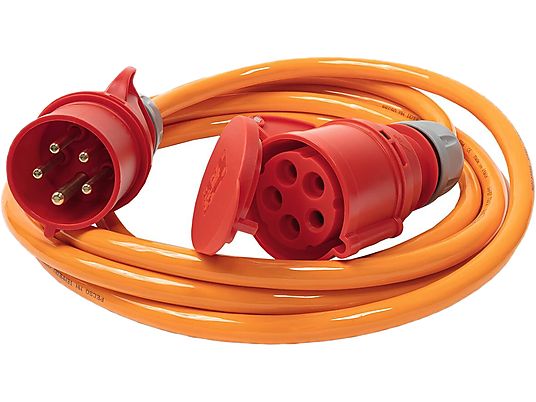 STEFFEN 037020448 10 32 1 - Câble de rallonge (Orange/rouge)