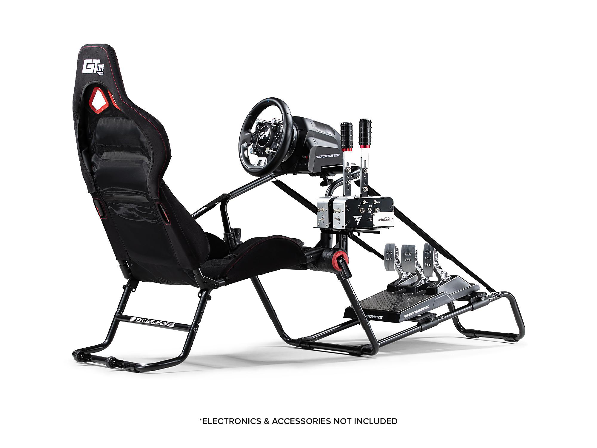 NEXT LEVEL RACING perfekte Ästhetik Pro, sowohl bietet jedem auch Renncockpit Sim-Racer GT-Stil, GTLite das das zusammenklappbare Robustheit im als