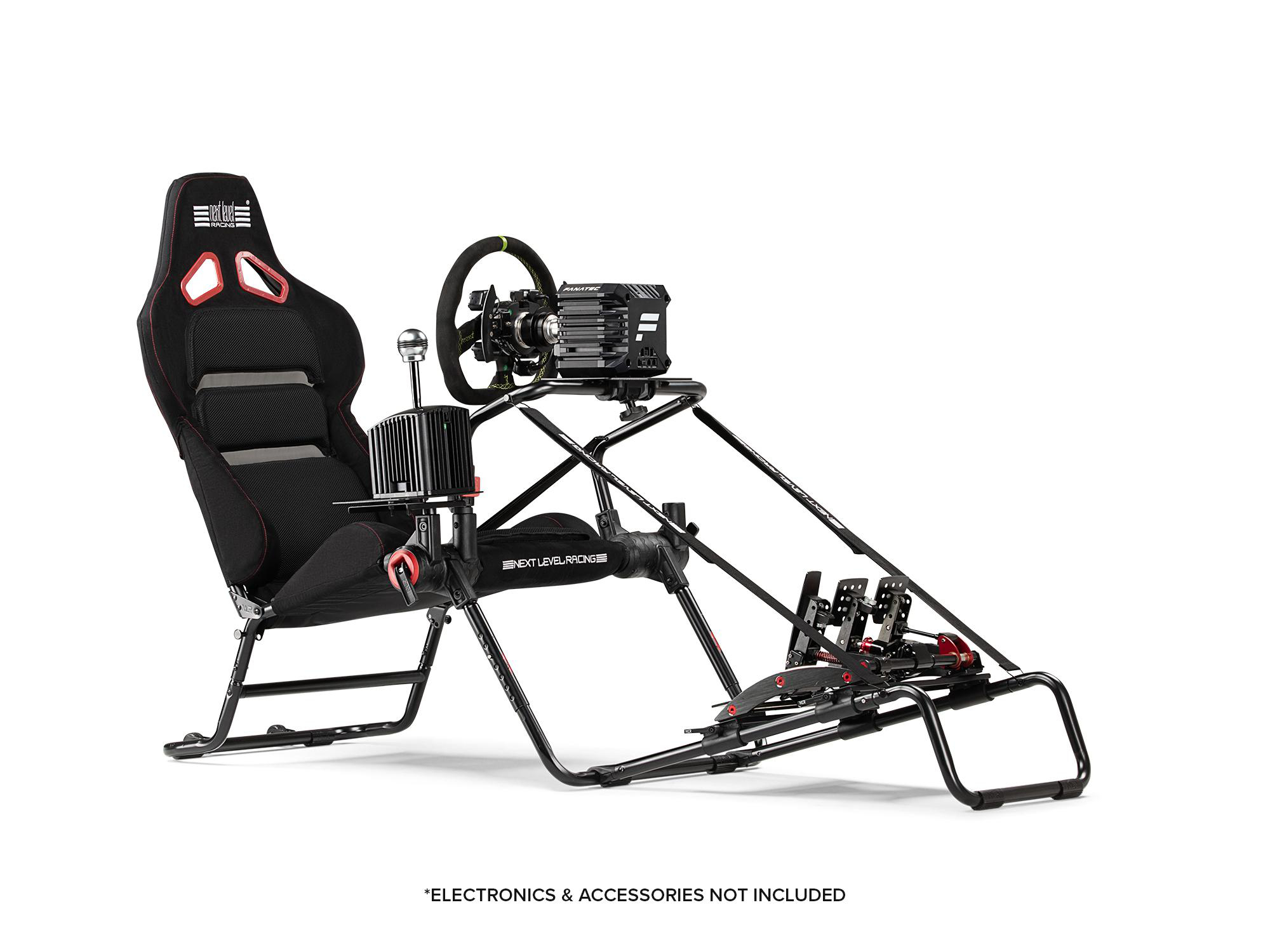 NEXT LEVEL RACING GTLite Pro, im perfekte jedem zusammenklappbare Ästhetik Sim-Racer auch Robustheit Renncockpit das bietet sowohl GT-Stil, das als