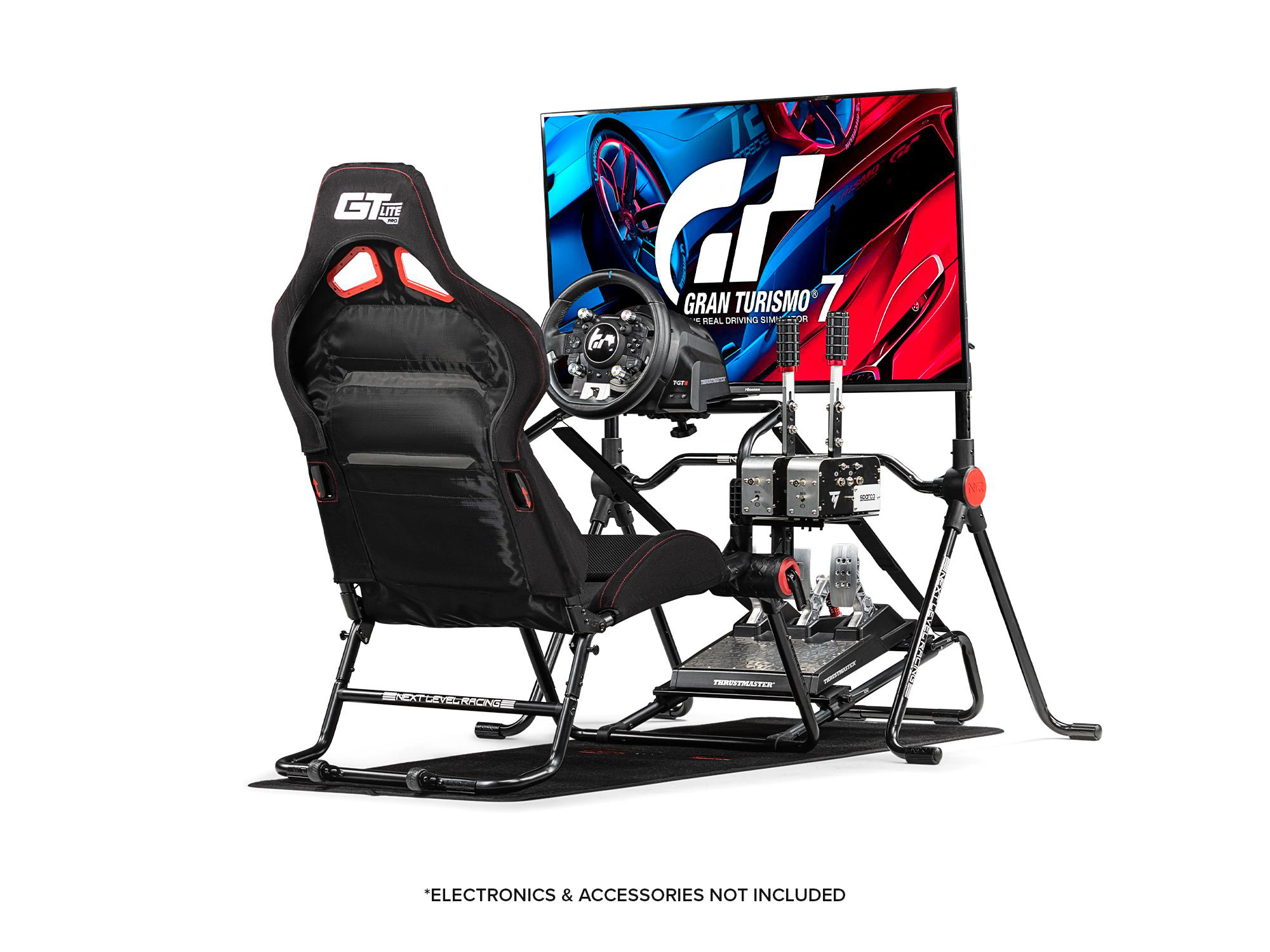 NEXT LEVEL RACING GTLite als bietet das Ästhetik jedem sowohl Sim-Racer perfekte das im zusammenklappbare auch Robustheit Pro, Renncockpit GT-Stil