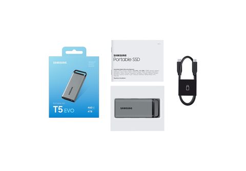 Samsung Portable SSD T5 EVO - 4 To - Disque dur externe Samsung