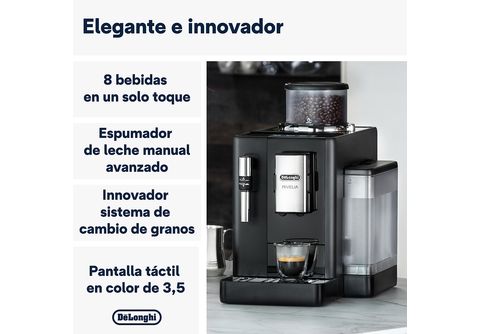 Cafetera Espresso Todo En Uno Con Molinillo/espumador Leche