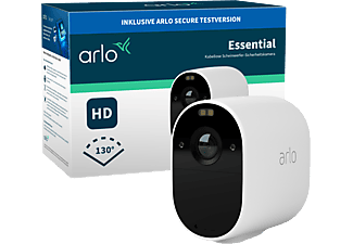 ARLO Essential Spotlight - Telecamera di sicurezza WLAN (Full-HD, 1080p)