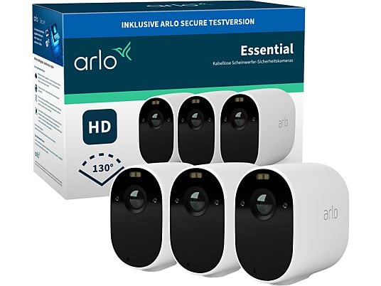 ARLO Essential Spotlight - Telecamere di sicurezza WLAN (Full-HD, 1080p)