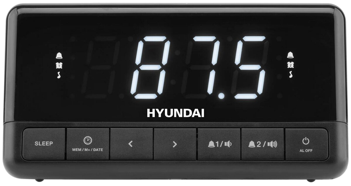 Radiobudzik FM HYUNDAI RAC 341 PLLBW