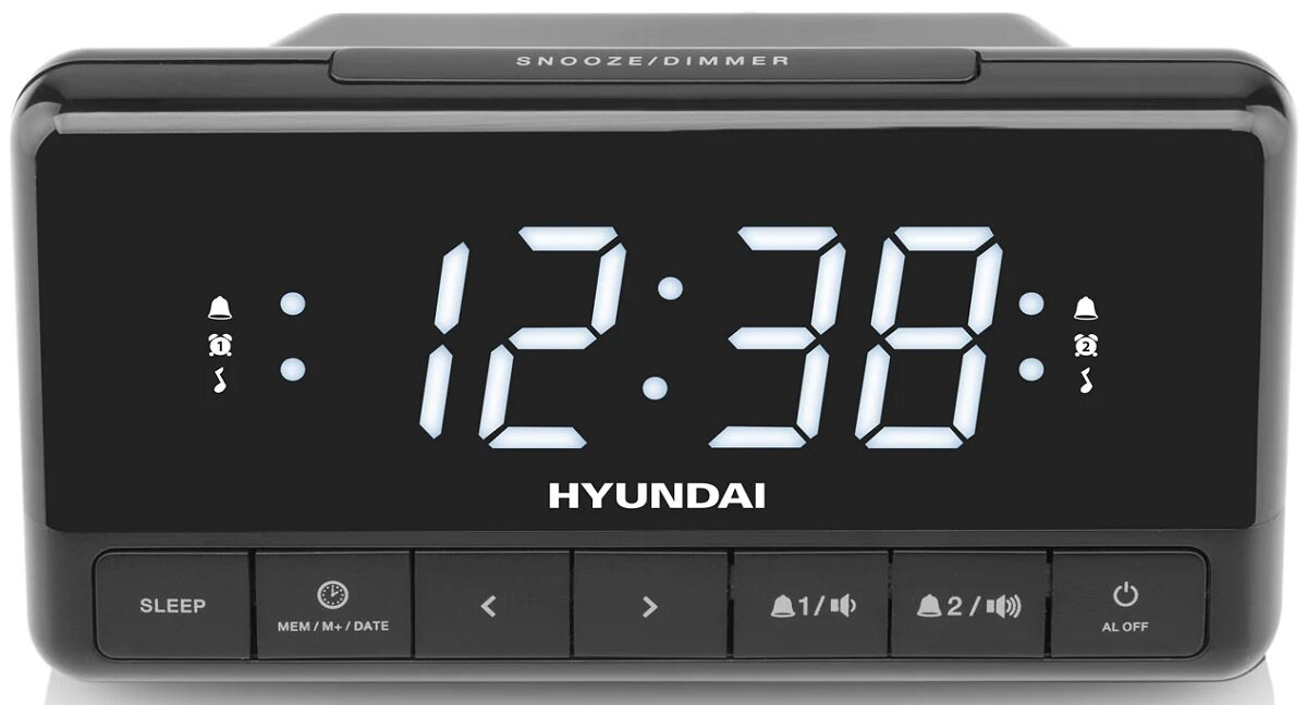 Radiobudzik FM HYUNDAI RAC 341 PLLBW