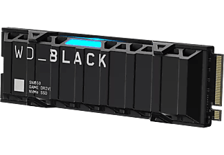 WD WD Black SN850 MVMe belső SSD, PS5, 2 TB, 7000/5100MB/s (210047)