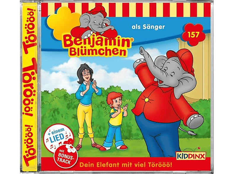 Benjamin Blümchen - Folge 157: als Sänger  - (CD)