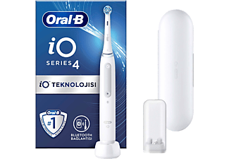 ORAL B iO 4 Şarjlı Diş Fırçası Beyaz Seyahat Kabı