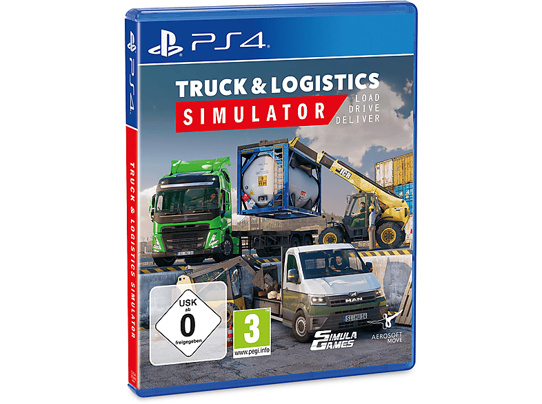 Logistics - 4] & Truck [PlayStation Simulator
