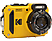 KODAK Pixpro WPZ2 vízálló, porálló, ütésálló digitális fényképezőgép, sárga, 2db akku, 16gb micro sd