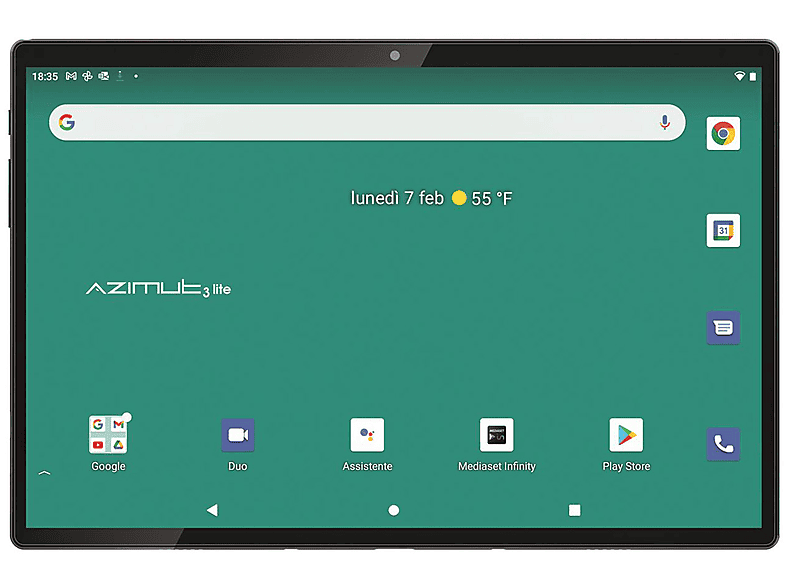 Tablet Mediacom Smartpad Azimut3 Lite, 64 GB, 4G (Lte), 10,1", Tungsten Slate