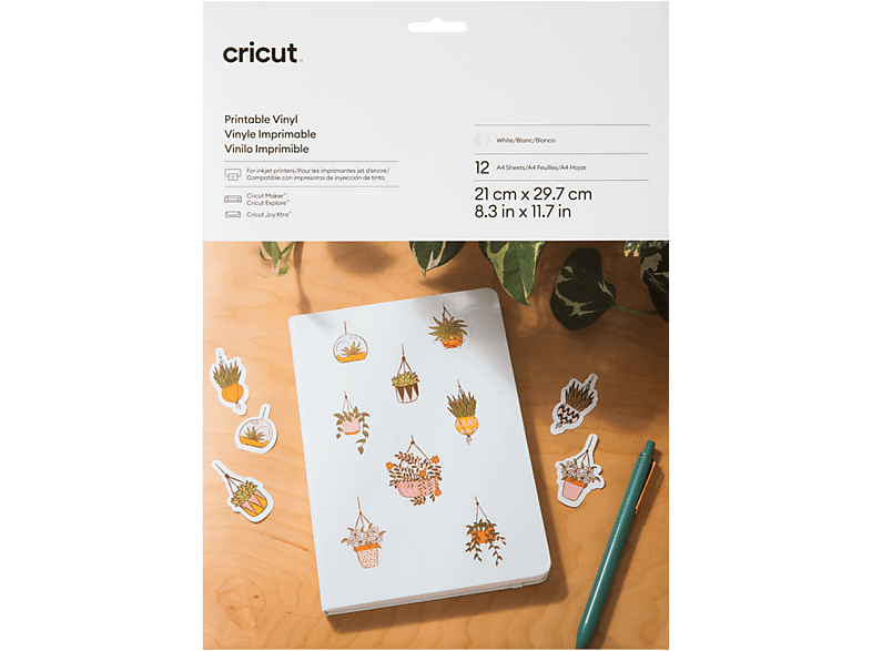 CRICUT Bedruckbares Vinyl – A4 (12 Stk.) online kaufen | MediaMarkt