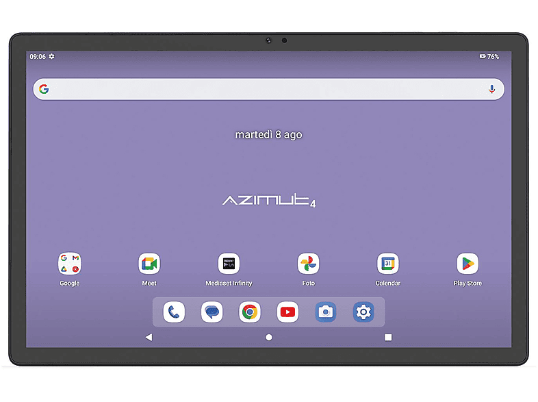 Tablet MEDIACOM SMARTPAD AZIMUT4 8/128, 128 GB, 10,51 ", Grey, Connettività: 4G (LTE)