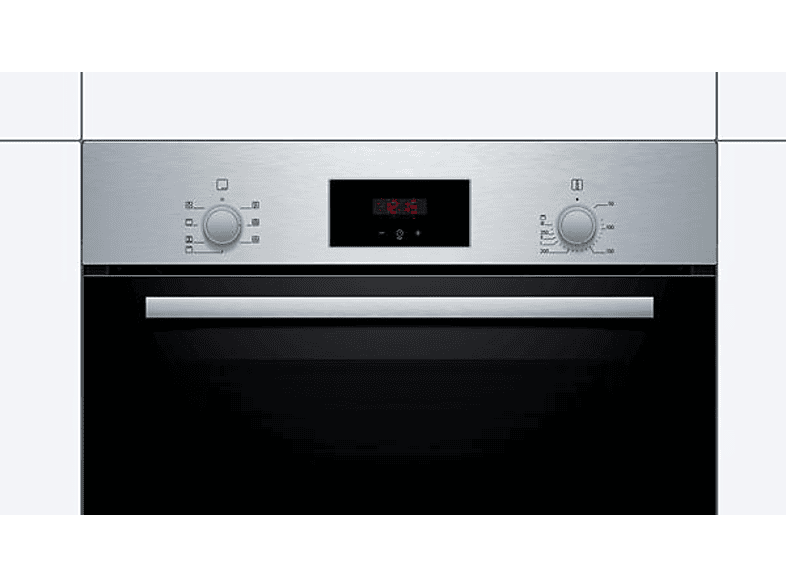 BOSCH HBD231VR61 Serie 2/Serie 4, Backofenset (Glaskeramikkochfeld, A, 66 l)