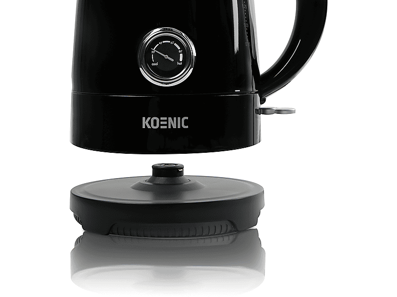 KOENIC KWK 4331 B Wasserkocher, Schwarz