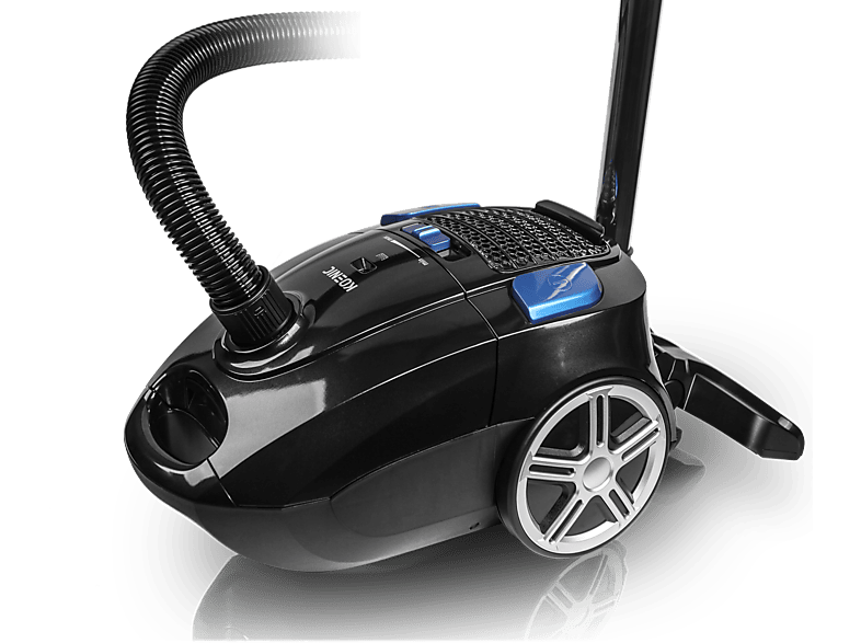 Koenic KVC 7324 Vacuum Cleaner with bag Staubsauger mit Beutel (78 dB(A), maximale Leistung: 700 Watt, Schwarz/blau)