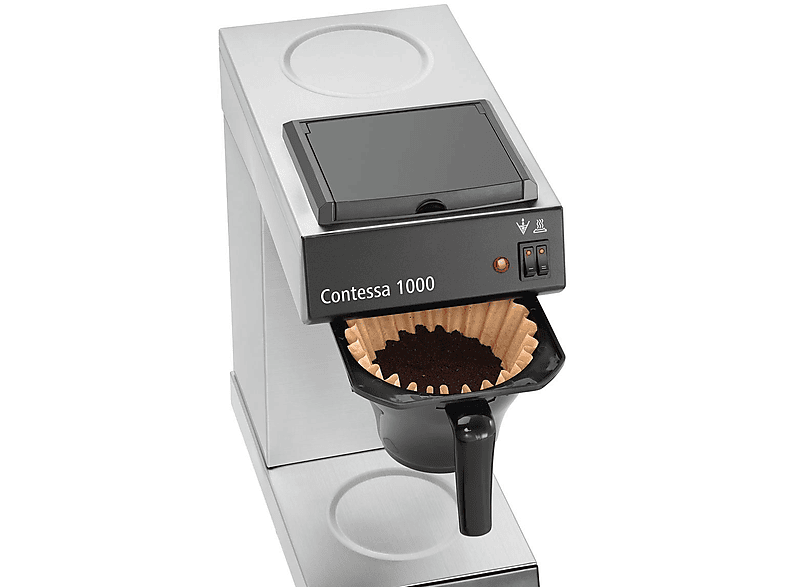 Thumbnail - BARTSCHER A190056 Contessa 1000 Kaffeemaschine Silber/Schwarz