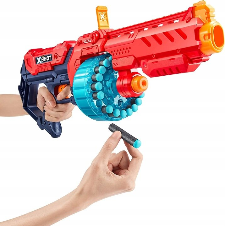 Wyrzutnia ZURU X-Shot Turbo Fire 48 strzałek Pomarańczowy