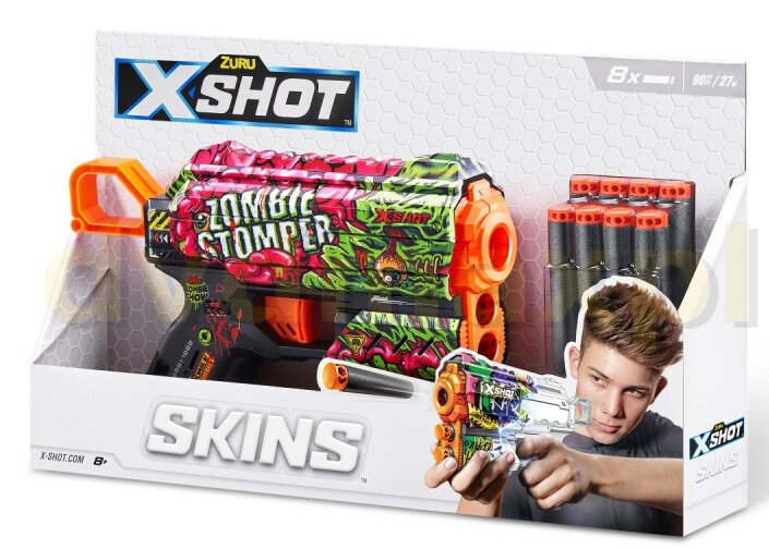 Wyrzutnia ZURU Skins-Flux (8 Strzałek) wzór A