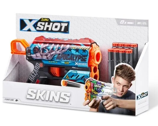 Wyrzutnia ZURU Skins-Flux (8 Strzałek) wzór B