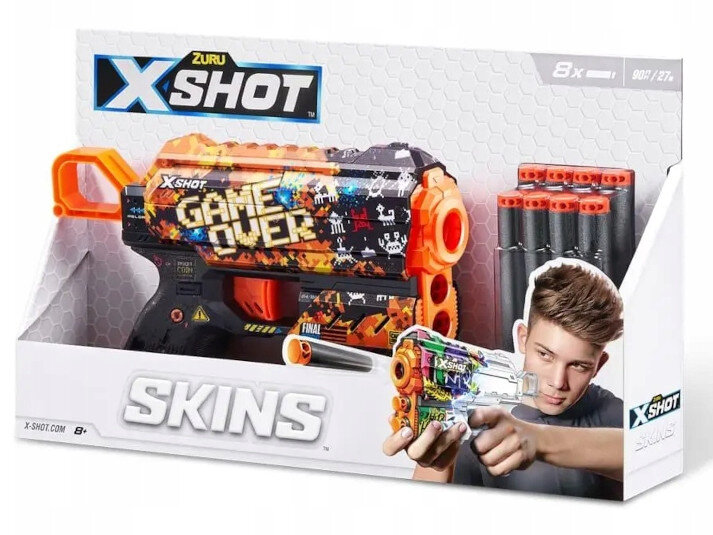 Wyrzutnia ZURU Skins-Flux (8 Strzałek) wzór E