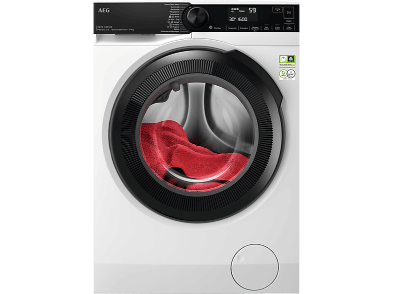 AEG LR8EA75690 8000 Powercare Universaldose Waschmaschine (9 kg, 1550 U/Min., A, Frontlader)