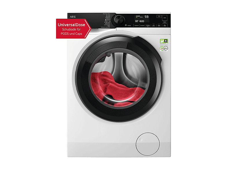 AEG LR8EA75690 8000 Powercare Universaldose Waschmaschine (9 kg, 1550 U/Min., A, Frontlader) — Foto 5 von 5