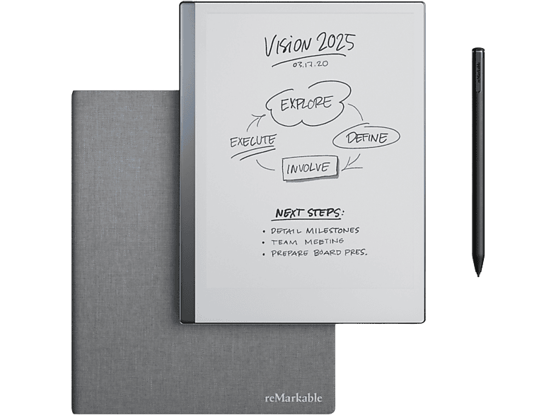 REMARKABLE 2 + Marker Plus + Book Folio Grijs