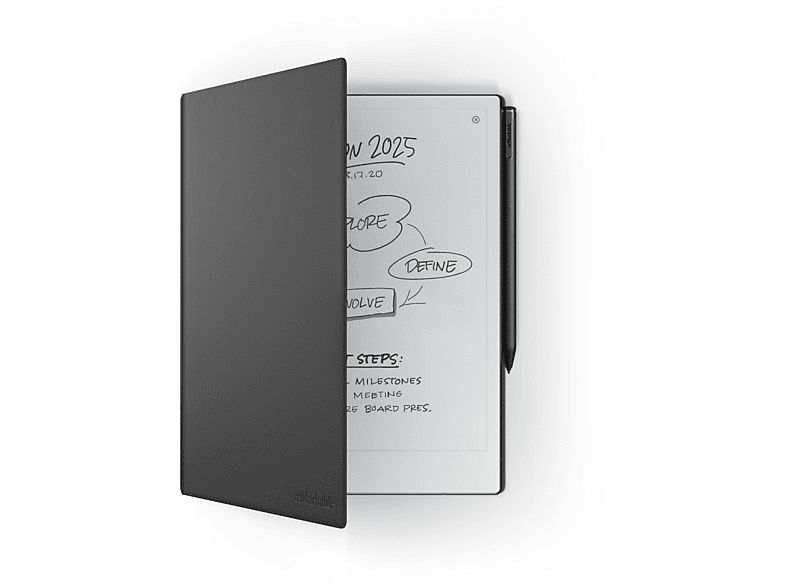 その他 ReMarkable 2 + Marker Plus + Folio REMARKABLE 2 + Marker Plus + Book Folio Zwart Leer | MediaMarkt