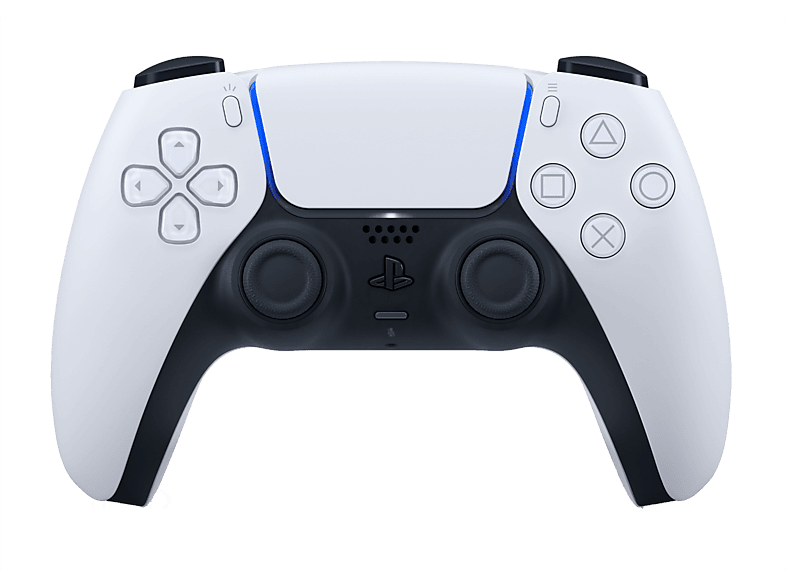Mando PS5 - Sony Dualsense V2, Para PlayStation 5 y PC, Bluetooth, Retroalimentación háptica, Blanco