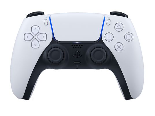 Mando PS5 - Sony Dualsense V2, Para PlayStation 5 y PC, Bluetooth, Retroalimentación háptica, Blanco