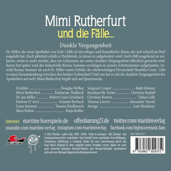 Mimi Rutherfurt Und Die Fälle | Mimi Rutherfurt 60 - Dunkle ...