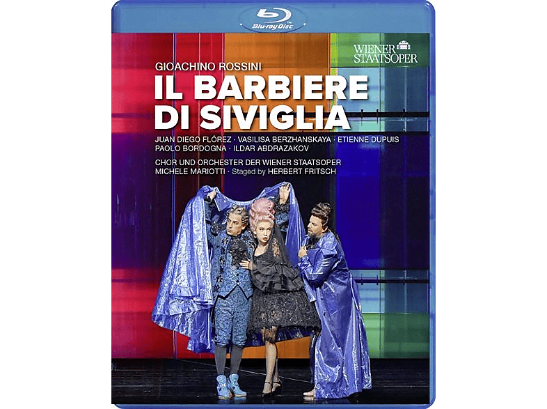 Florez/Berzhanskaya/Mariotti/Wiener Staatsoper - Il barbiere di Siviglia  - (Blu-ray) | Musik-DVD & Blu-ray