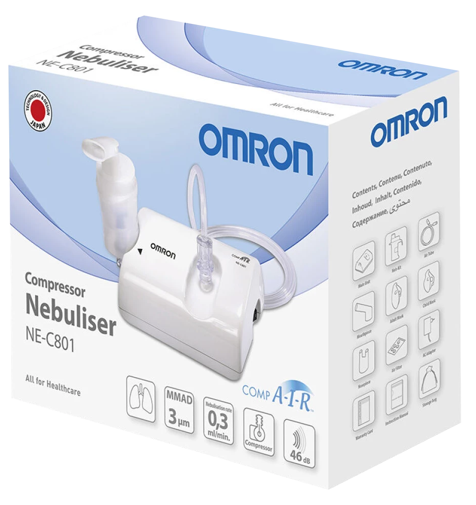 OMRON NE-C801 Kompresszoros inhalátor