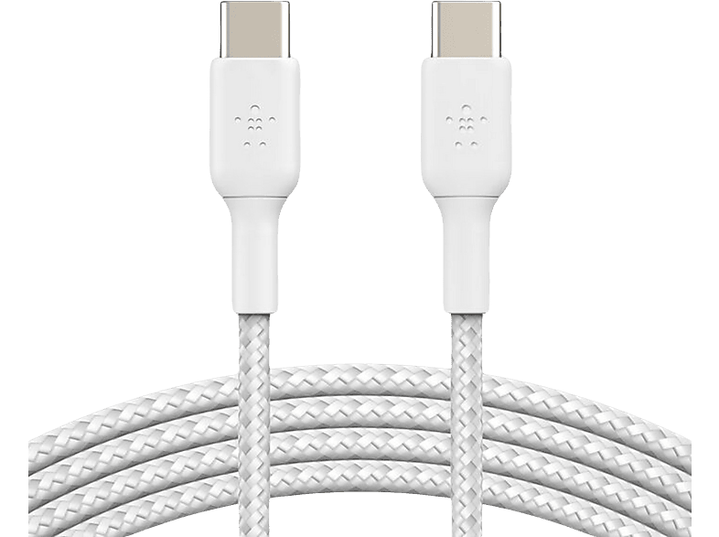 Belkin Usb-c Kabel 1 M Wit 2 Stuks (cab004bt1mwh2pk)