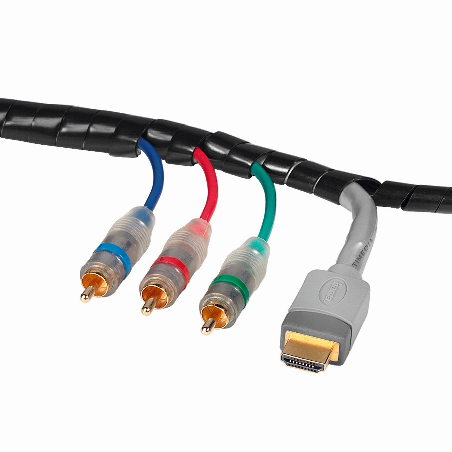 HAMA Hoes voor kabel Zwart (220994)