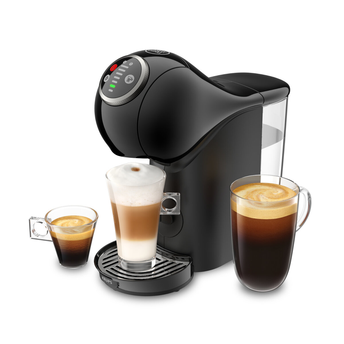 Ekspres na kapsułki KRUPS Nescafe Dolce Gusto Genio Black S Plus KP340831