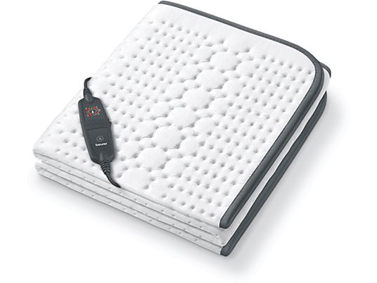 BEURER UB 60 Green Planet - Surmatelas chauffant (Blanc/gris)