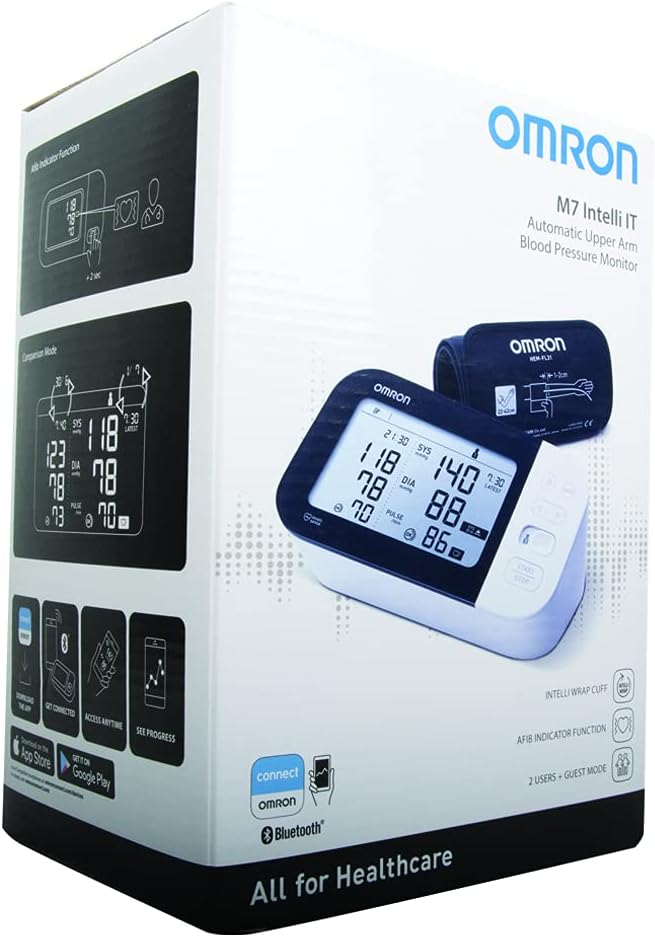 OMRON M7 Intelli IT Intellisense felkaros okos- vérnyomásmérő