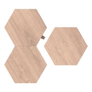 NANOLEAF Elements Hexagons 3 Panels - Erweiterungs-Kit (Braun)