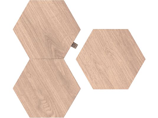 NANOLEAF Elements Hexagons 3 Panels - Kit d'extension (brun)