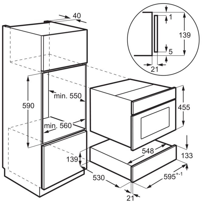 Szuflada grzewcza ELECTROLUX KBD4Z