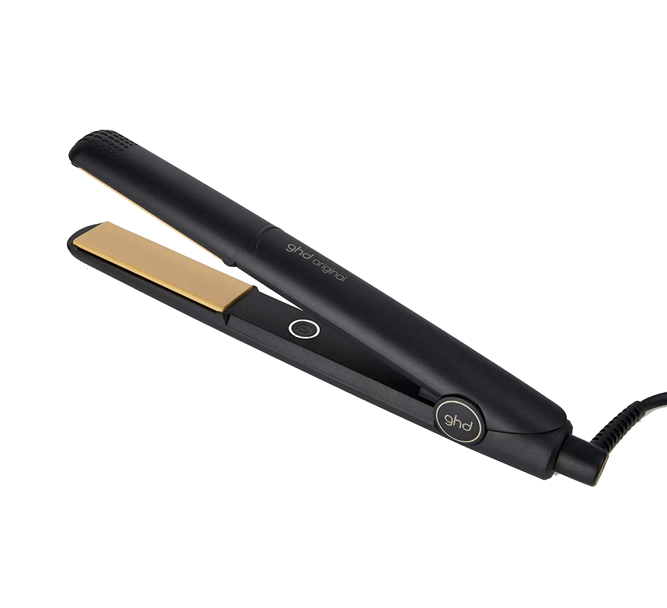 Plancha de pelo - ghd Styler Original Hydra, Cerámica, A partir 185°C, Tecnología Single-zone™, Negro