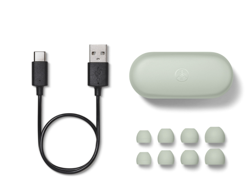 YAMAHA TW-E3C True Wireless, In-ear Kopfhörer Bluetooth Grün