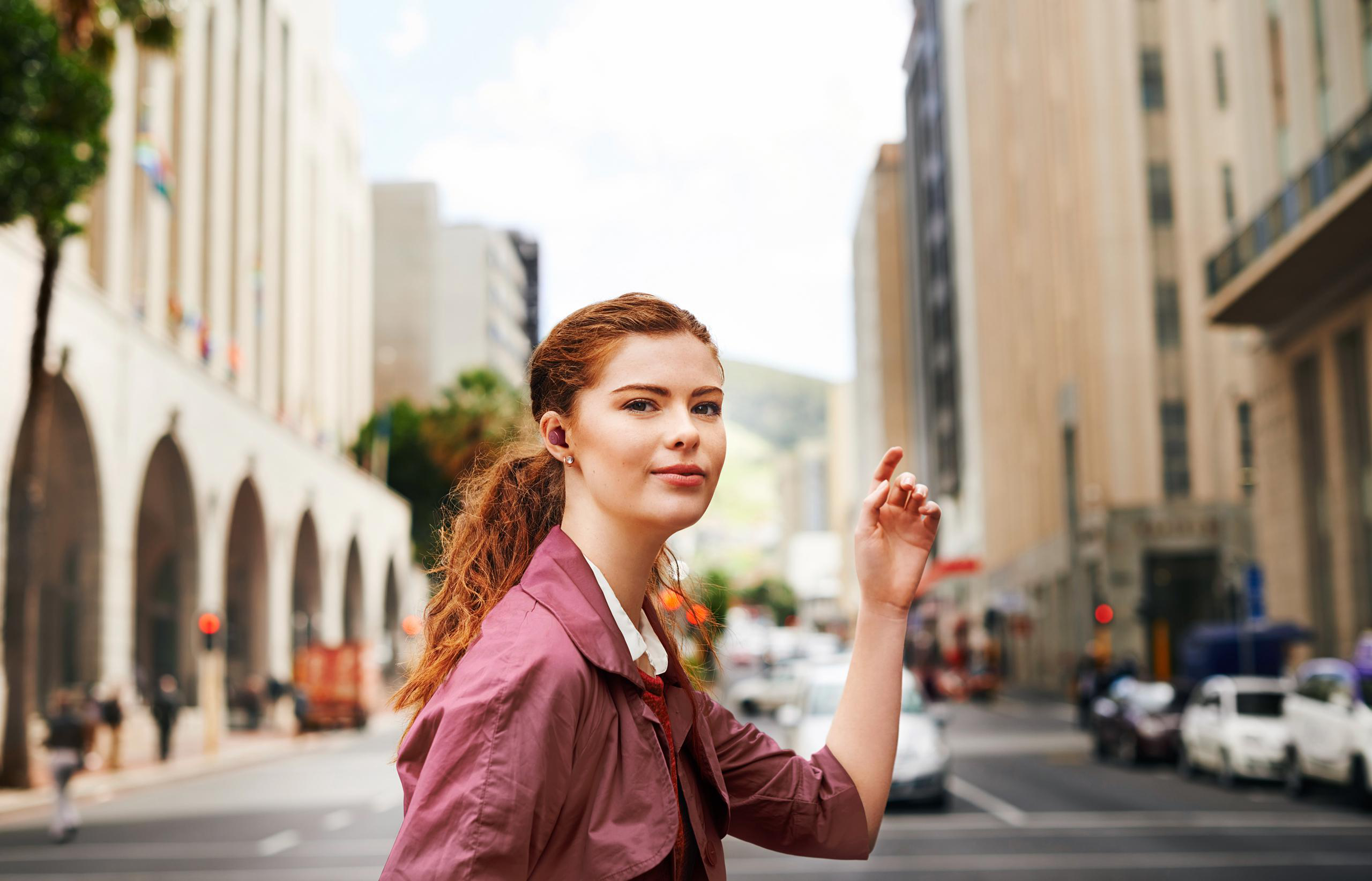 YAMAHA TW-E3C True Wireless, In-ear Kopfhörer Bluetooth Rot