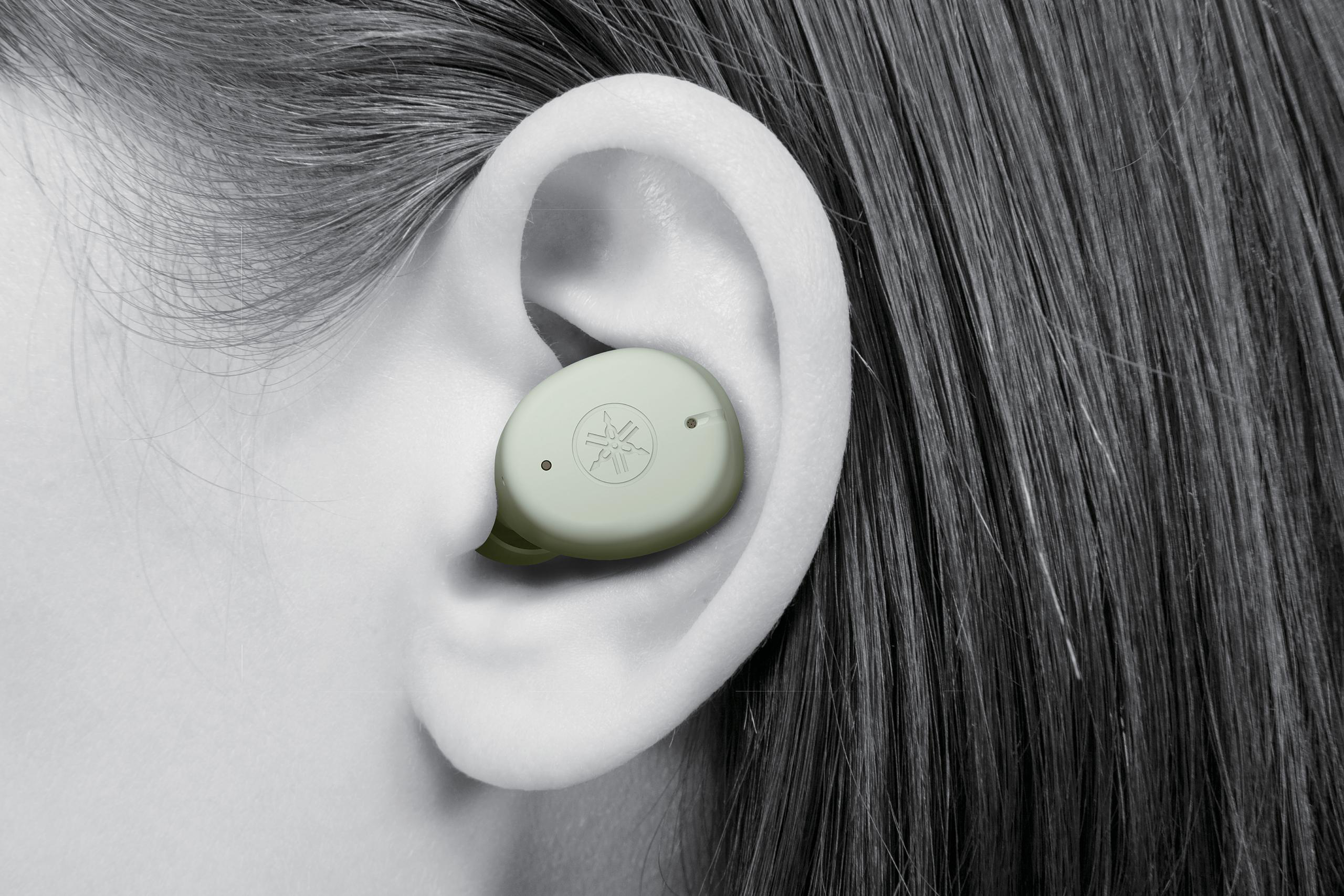 YAMAHA TW-E3C True Wireless, In-ear Kopfhörer Bluetooth Grün