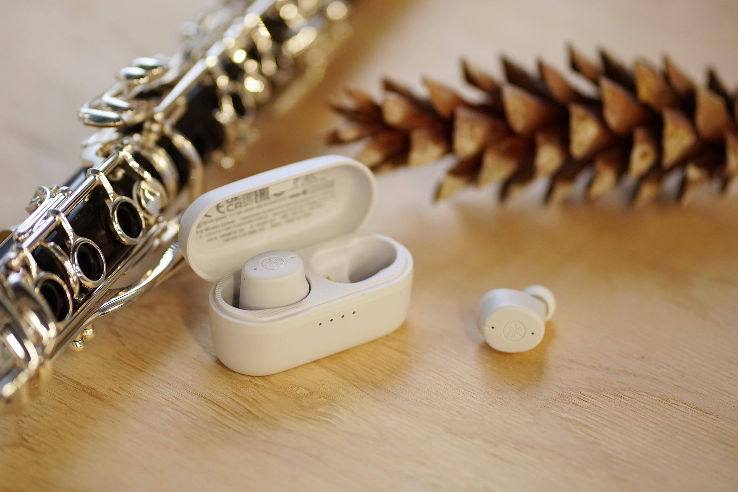 YAMAHA TW-E3C True Wireless, In-ear Kopfhörer Bluetooth Beige