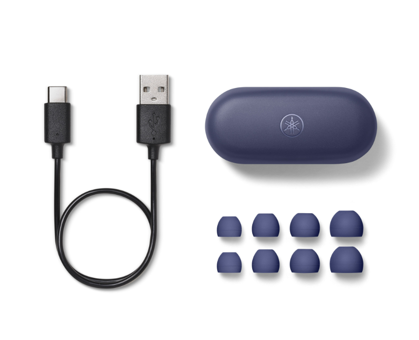 YAMAHA TW-E3C True Wireless, In-ear Kopfhörer Bluetooth Blau